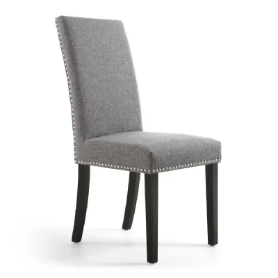 Randall Linen Effect Steel Grey Dining Chair