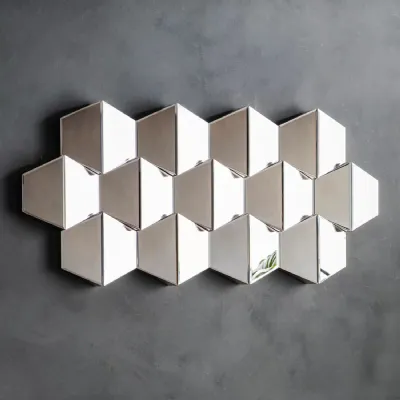 Hexagon Decorative Wall Mirror