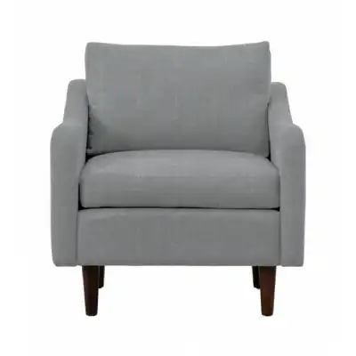 Vintage Nickel Velvet Fabric Sofa Armchair