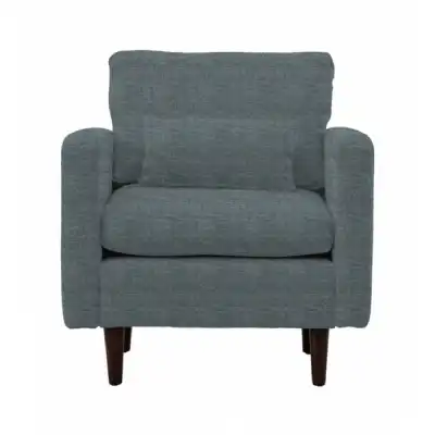 Retro Textured Chenille Sofa Armchair