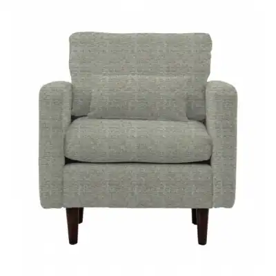 Retro Spring Textured Chenille Sofa Armchair
