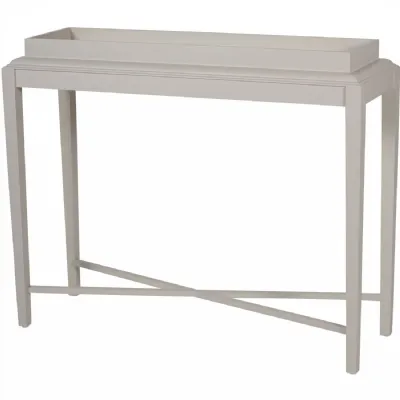 Laura Ashley Dove Grey Painted Console Hall Table
