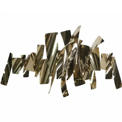 Stainless Steel Absract Slice Wall Art