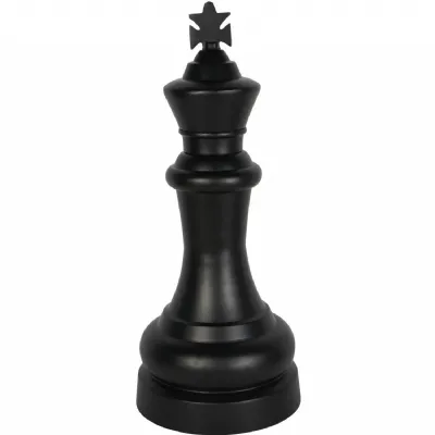 Decorative Black King Chess 68 cm