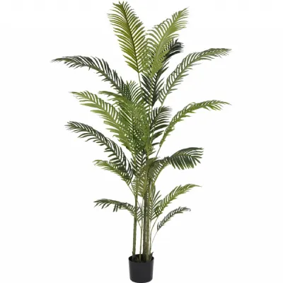 6ft Tall Faux Areca Palm Tree with Pot