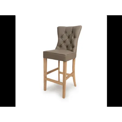 Eaton Bar Chair Taupe (Sold in 1's)