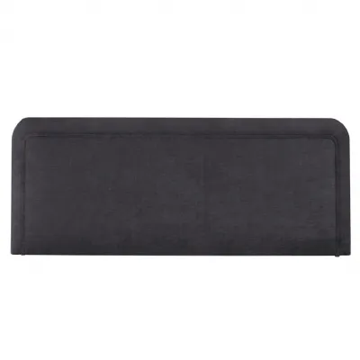 Charcoal Aberdeen Double Headboard