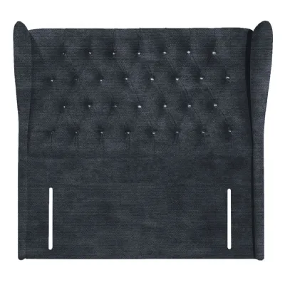 Charcoal Columbia Double Headboard