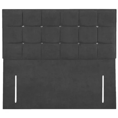 Steel Glamour Floor Standing Small Double Headboard