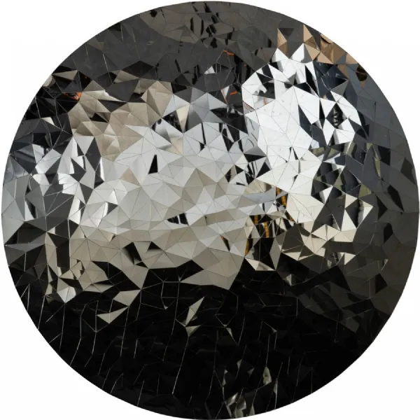 Stainless Steel Mosaic Wall Disc