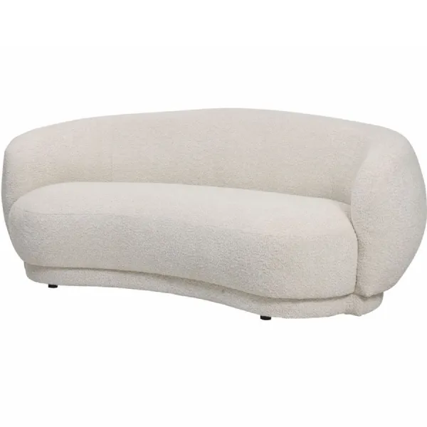 Casa Seater Curved Mini Sofa Taupe