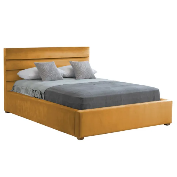 Mustard Clove King Size Bed Frame