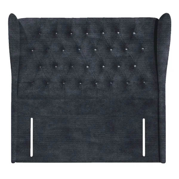 Charcoal Columbia Double Headboard