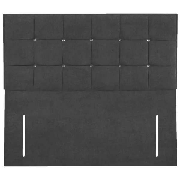 Steel Glamour Floor Standing Small Double Headboard