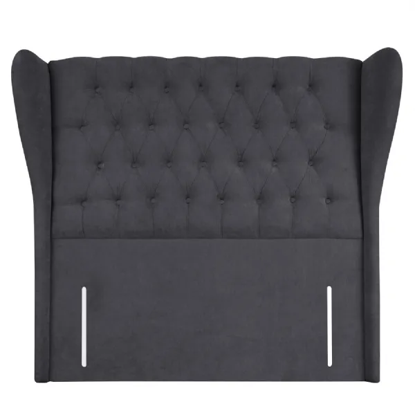 Charcoal Ottowa Double Headboard