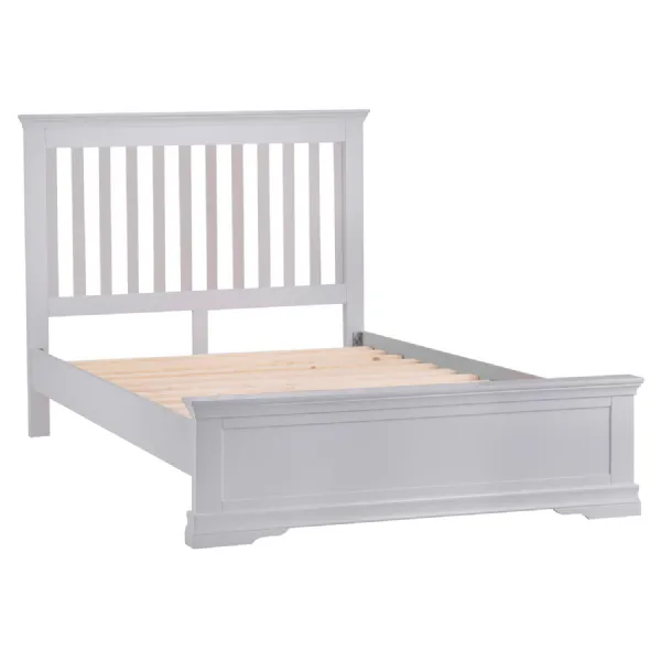 French Style Pine Wood Moonlight Grey Painted 5