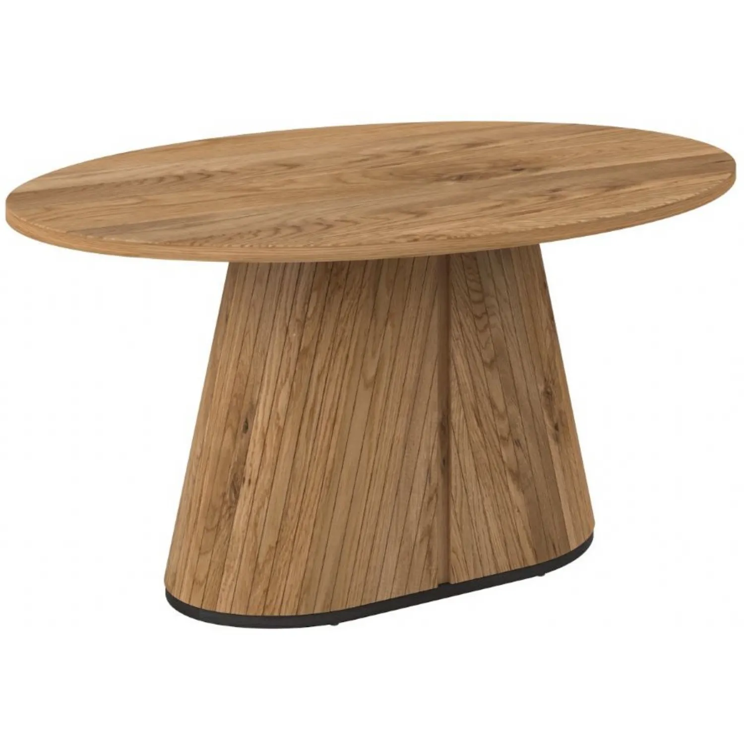 Rustic Oak And Peppercorn Large 200cm Oval Dining Table