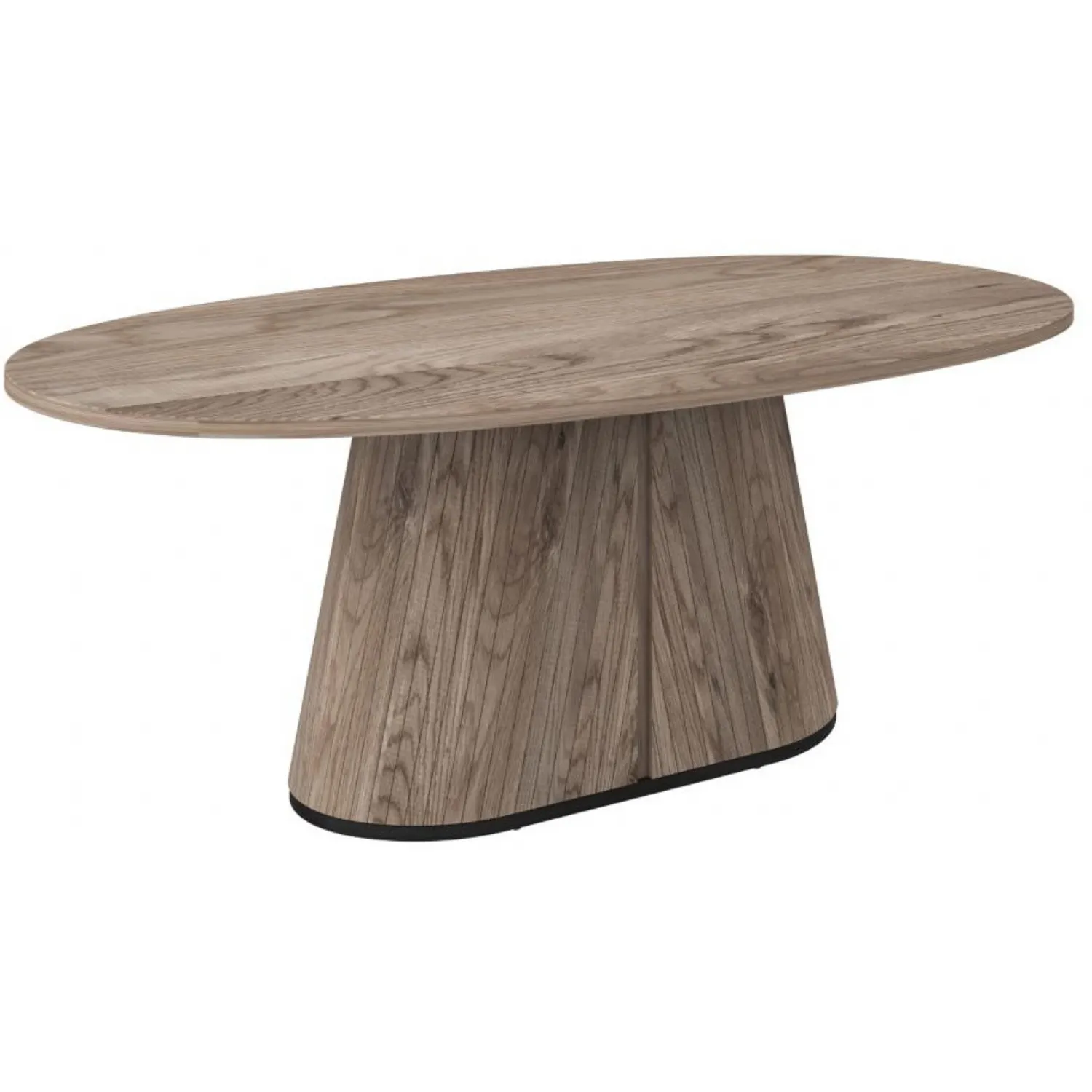 Grey Oiled Rustic Oak Peppercorn Large 200cm Dining Table