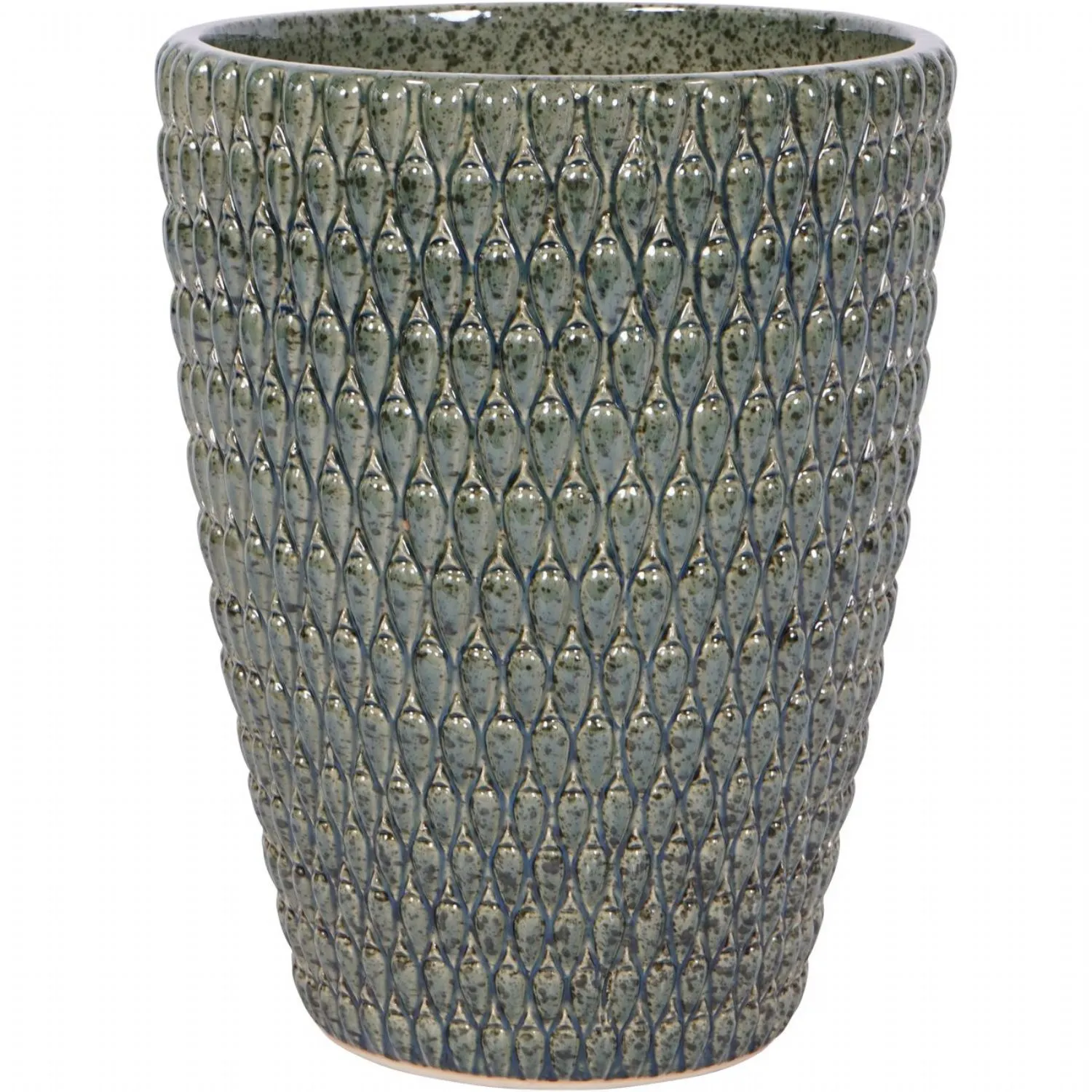 Green Large Glaze Ceramic Planter