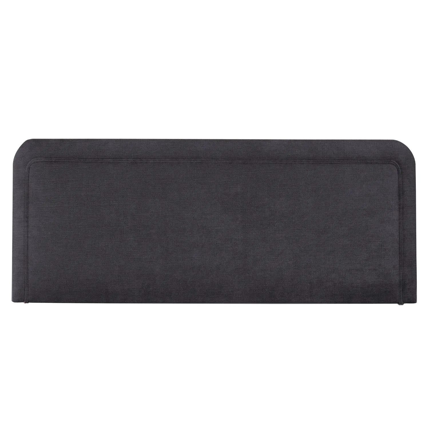 Casino Crush Charcoal Aberdeen Small Double Headboard