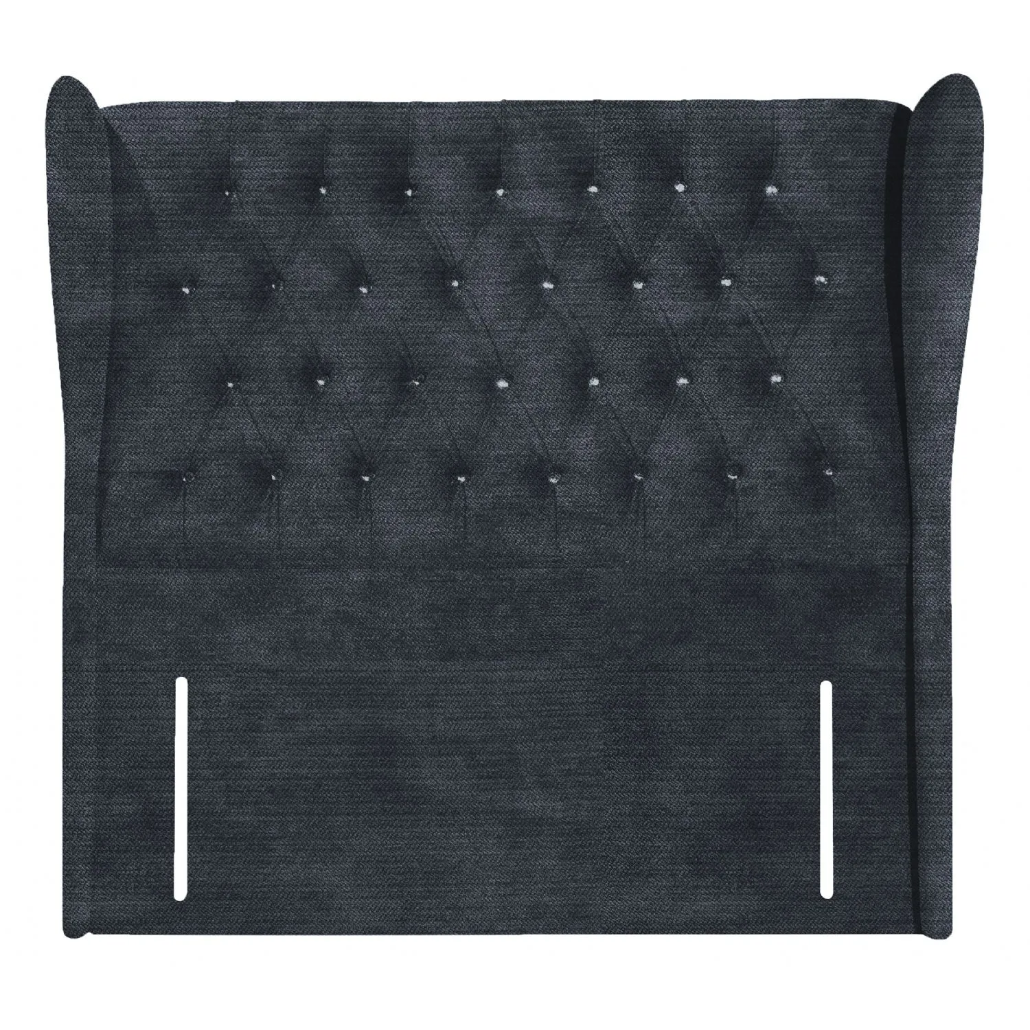 Charcoal Columbia Double Headboard