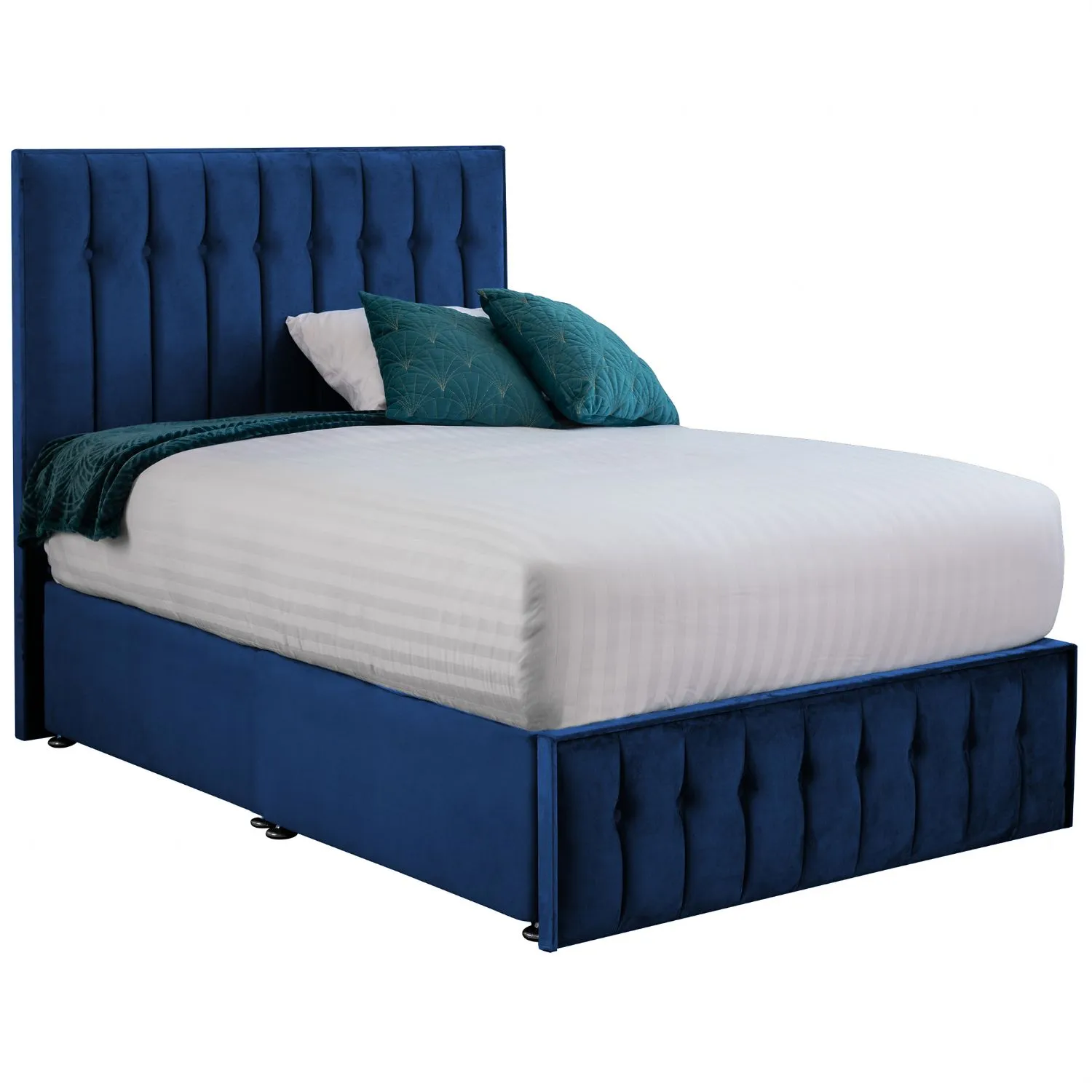 Mustard Rhythm Double Bed Frame